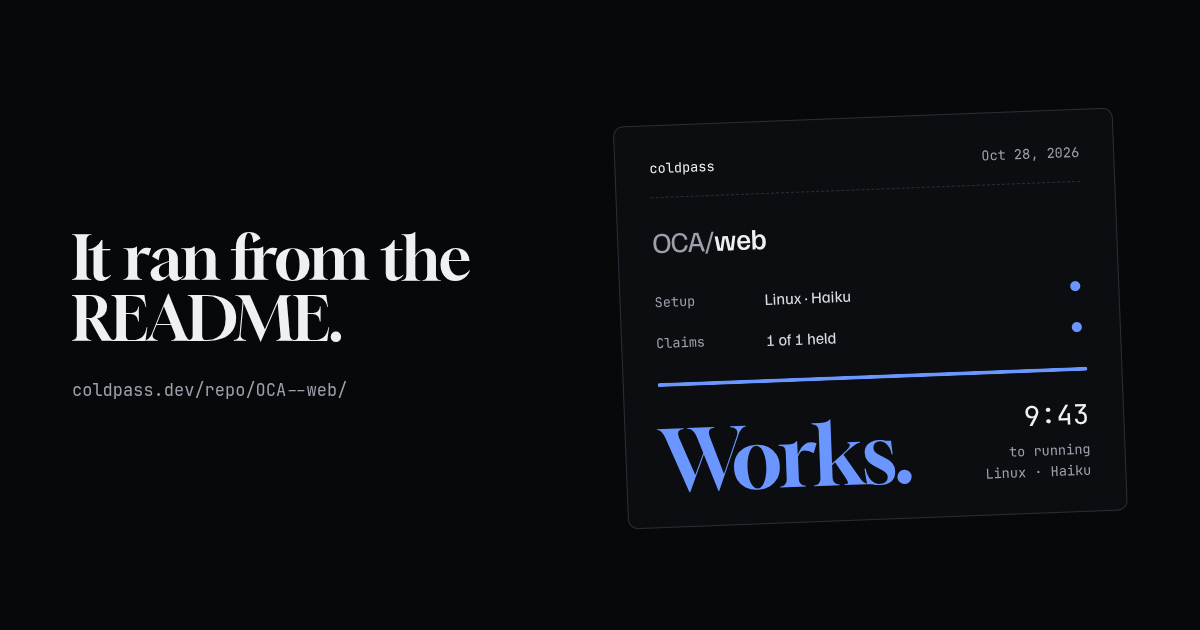 Share card: OCA/web works