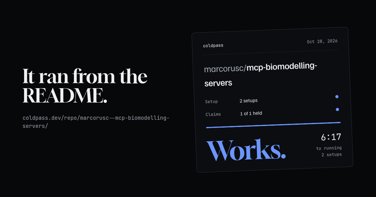 Share card: marcorusc/mcp-biomodelling-servers works